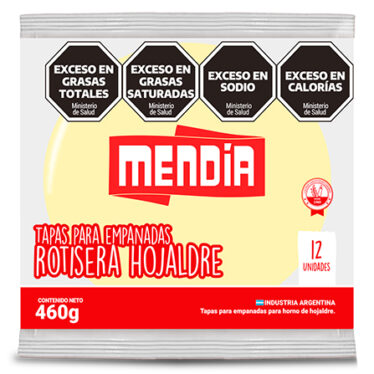 Tapas Empanadas Mendía Grandes Horno