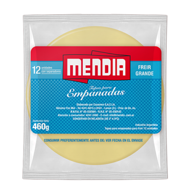 Tapas Empanadas Grandes Freir