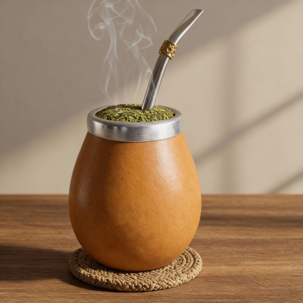 yerba mate hojas secas tradicion sudamericana